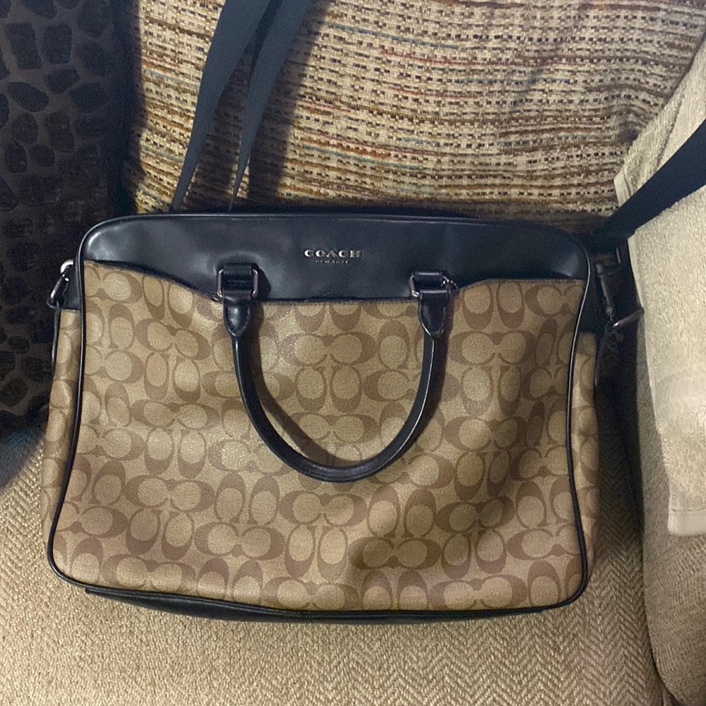 Coach Computer Bag - Picture 1 of 4